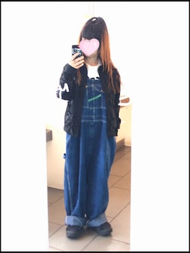 「keisuke kanda（ケイスケカンダ）のアイテム（ジャージ）」を使った、omronさん（レディース・153cm）の夏コーディネート