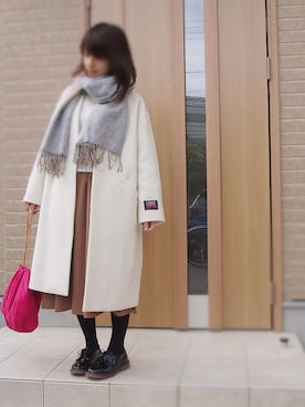 MUNさん（レディース・159cm）の冬コーディネート