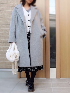 MUNさん（レディース・159cm）の冬コーディネート