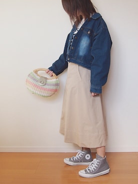 MUNさん(レディース・159cm)の春コーディネート