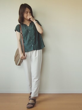 MUNさん（レディース・159cm）の夏コーディネート