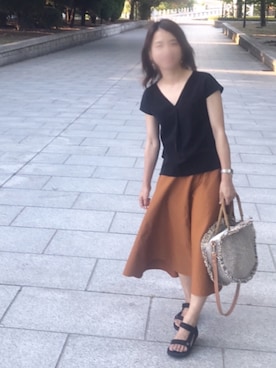 MUNさん(レディース・159cm)の夏コーディネート