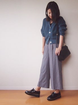 MUNさん（レディース・159cm）の秋コーディネート