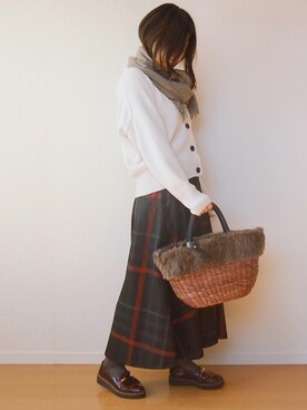 MUNさん（レディース・159cm）の秋コーディネート