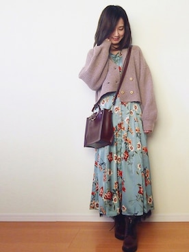 MUNさん（レディース・159cm）の秋コーディネート