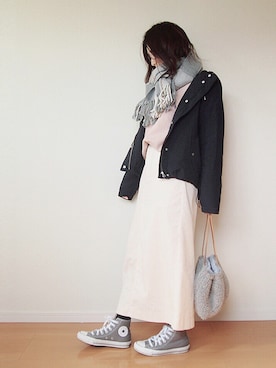 MUNさん（レディース・159cm）の冬コーディネート