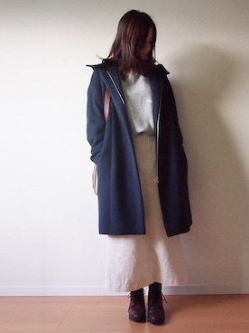 MUNさん（レディース・159cm）の冬コーディネート