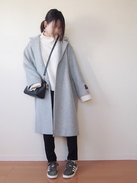 MUNさん（レディース・159cm）の冬コーディネート