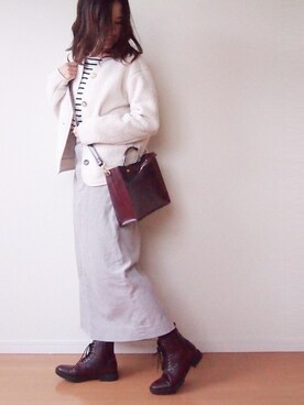 MUNさん(レディース・159cm)の冬コーディネート