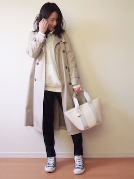 MUNさん（レディース・159cm）の春コーディネート