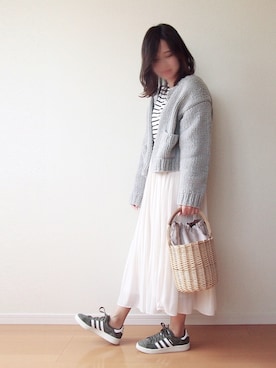 MUNさん(レディース・159cm)の春コーディネート