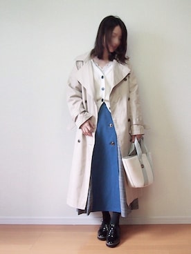 MUNさん（レディース・159cm）の春コーディネート