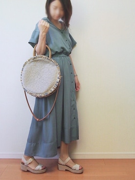 MUNさん（レディース・159cm）の夏コーディネート