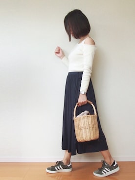 MUNさん（レディース・159cm）の夏コーディネート