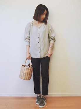 MUNさん(レディース・160cm)の夏コーディネート