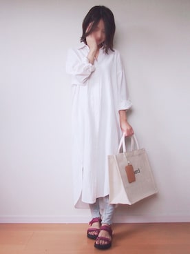 MUNさん（レディース・159cm）の夏コーディネート