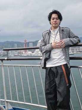 りんさん（メンズ・165cm）の春コーディネート