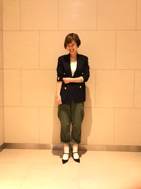 Mariko Ishinoさん（レディース・167cm）の春コーディネート
