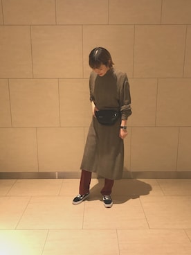 「BEAUTY&YOUTH UNITED ARROWS（ビューティーアンドユースユナイテッドアローズ）のアイテム（ワンピース/ドレス、その他）」を使った、Mariko Ishinoさん（レディース・167cm）の夏コーディネート