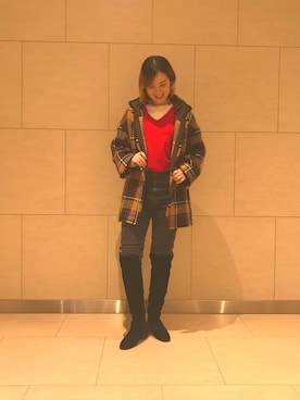 Mariko Ishinoさん（レディース・167cm）の秋コーディネート