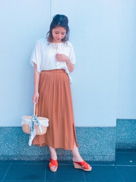 「Discoat」｜YUKO☆さん（レディース・165cm）の夏コーディネート