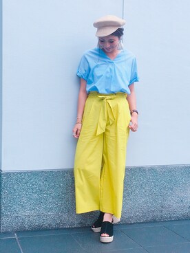 「Discoat」｜YUKO☆さん（レディース・165cm）の夏コーディネート