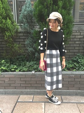 「Discoat」｜YUKO☆さん（レディース・165cm）の冬コーディネート