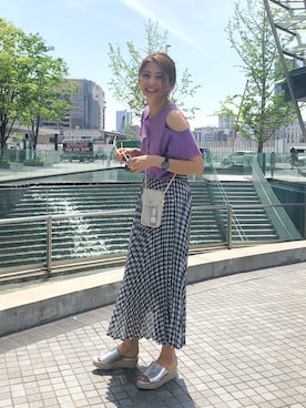 「Discoat」｜YUKO☆さん（レディース・165cm）の春コーディネート