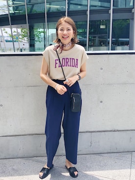 YUKO☆さん（レディース・165cm）の夏コーディネート