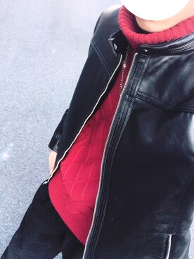 かずてるさん（メンズ・172cm）の冬コーディネート