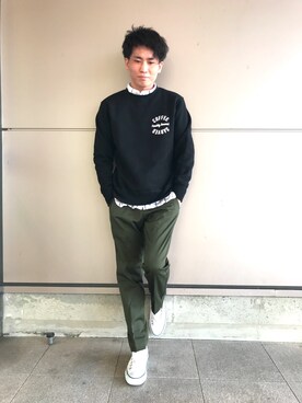 かずてるさん(メンズ・172cm)の冬コーディネート