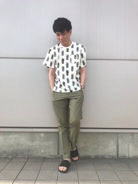 かずてるさん(メンズ・172cm)の夏コーディネート