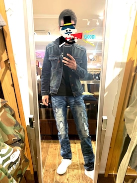 「REALIZE（リアライズ）のアイテム」を使った、まつをさん（メンズ・175cm）の春コーディネート