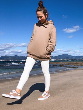 「PT（ピーティ）のアイテム（ピアス（両耳用））」を使った、SAYO☻さん（レディース・157cm）の冬コーディネート