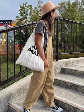 「LIFE's（ライフズ）のアイテム」を使った、SAYO☻さん（レディース・157cm）の秋コーディネート