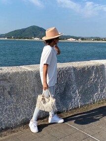ALEXIA STAM（アリシアスタン）の「V Long Fringe Small Tote
