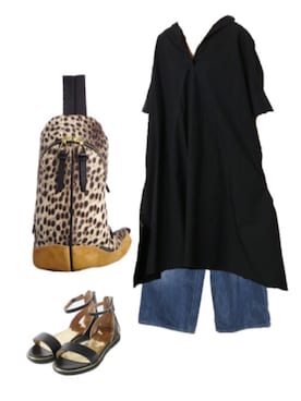 「EVER KHAKI（エバーカーキ）のアイテム」を使った、nakaさん（レディース・158cm）の夏コーディネート