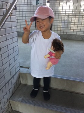 「運動会応援スタイル」｜tubo_meguさん（レディース・80cm）の秋コーディネート
