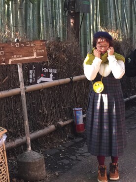 力高子さんのコーディネート