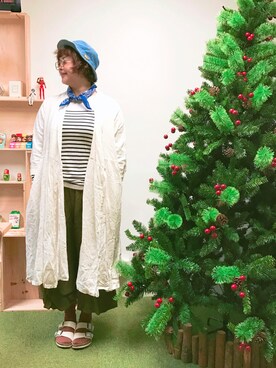 力高子さんのコーディネート