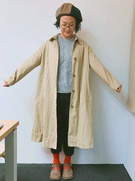 力高子さんのコーディネート