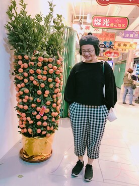 力高子さんのコーディネート