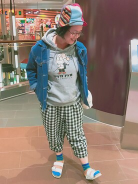 力高子さんのコーディネート