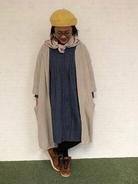 力高子さんのコーディネート