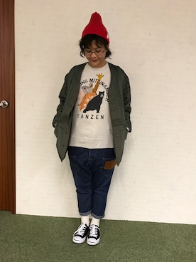 力高子さんのコーディネート