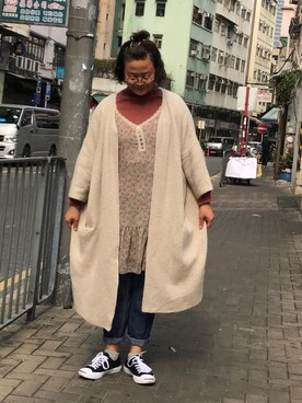 力高子さんのコーディネート