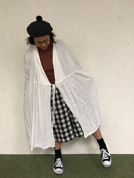 力高子さんのコーディネート