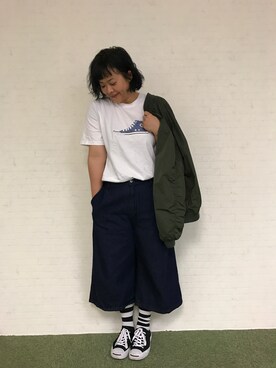 力高子さんのコーディネート