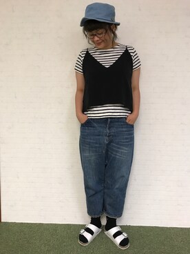 力高子さんのコーディネート