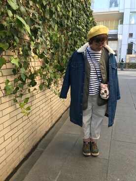 力高子さんのコーディネート